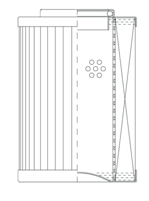 HP32NL17-10MB | Hy-Pro | Pleated Microglass Element Replacement |