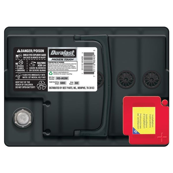 H5-AGM | Duralast Platinum Battery