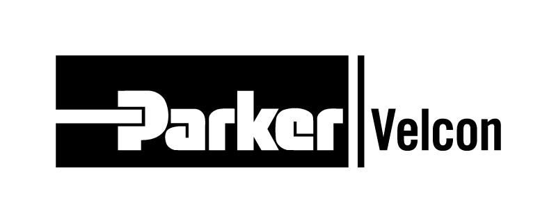 Parker Velcon Black And White Logo