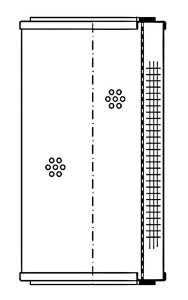 920522 | Parker | Pleated Wire Filter Element