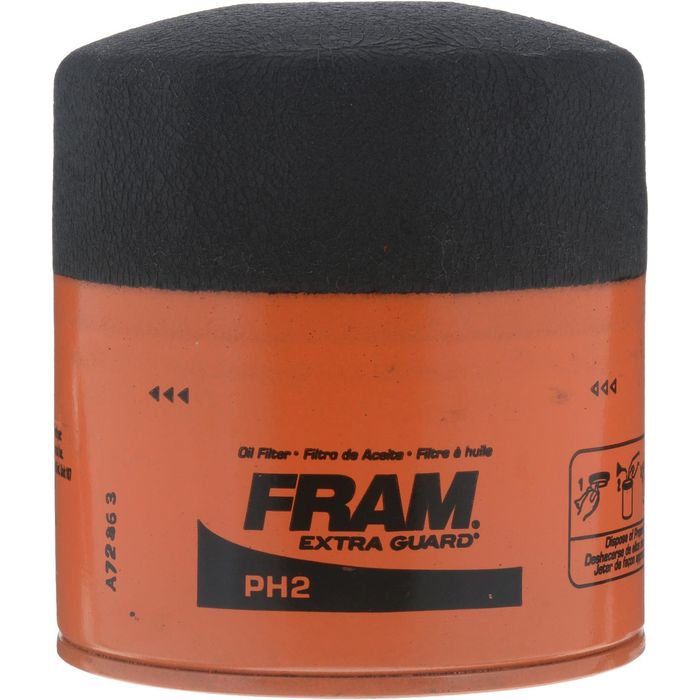 FRAM PH2 Spin-On Lube Filter | Front