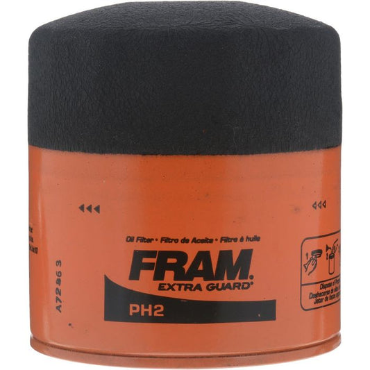 FRAM PH2 Spin-On Lube Filter | Front