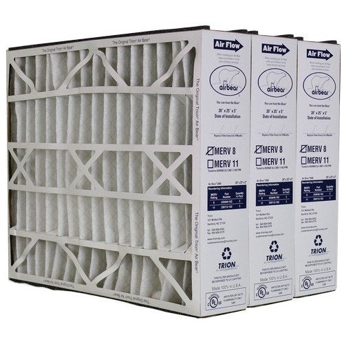 Trion Air Bear 20x25x5 255649-102 Air Filter MERV 8 - 2pk