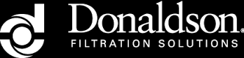 Donaldson Filtration Solutions White & Black Logo
