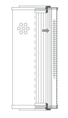 4613-05 | FLOW EZY | Cartridge Hydraulic Metal Canister Filter