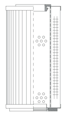 MF0066071 | Main Filter Grou | Pleated Microglass Element Replacement